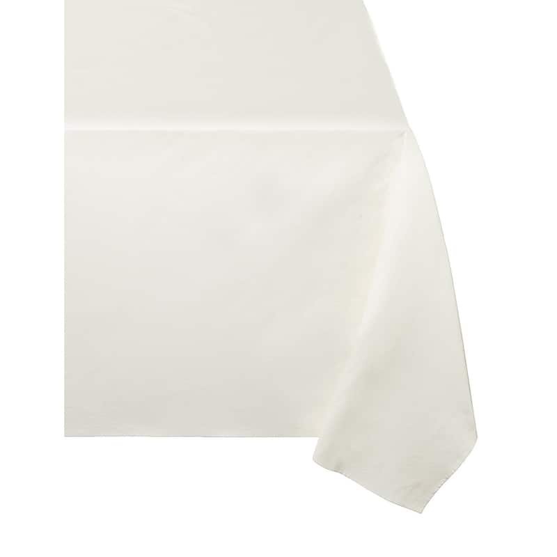 Violet Linen Premium Cushioned Heavy Duty Vinyl Textured Tablecloths