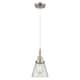 Option Clear Shade / Brushed Satin Nickel