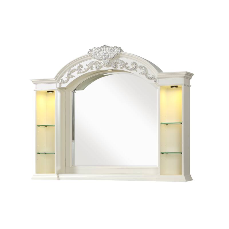 Platinum White Bedroom Set