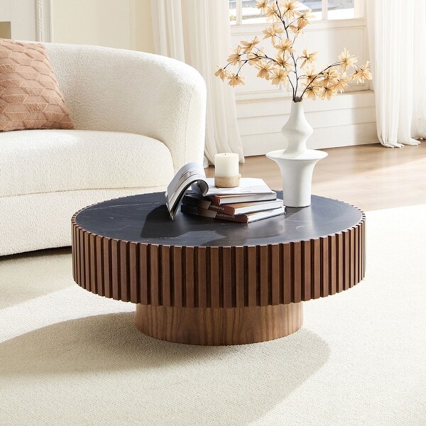Drum Coffee Table Center Table Side Table, Sofa Table Dining Table