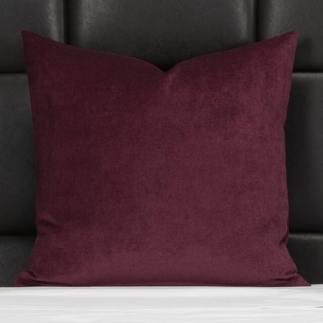 Mixology Padma Washable Polyester Throw Pillow - 22 x 22 - Wine