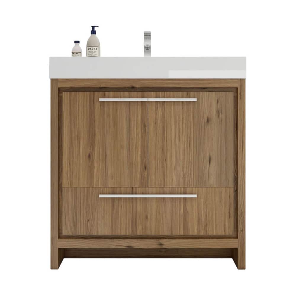 Dove 36'' Freestanding Vanity with Reinforced Acrylic Sink