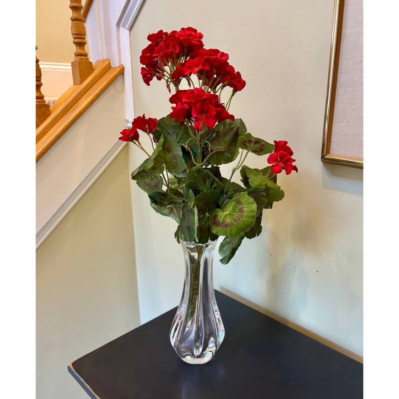 18" 9 Head Geranium Bush - 18