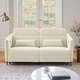 preview thumbnail 15 of 25, Ramon Modern Wall-hugging Power Reclining Sofa with USB Ports and Power Headrest and Extended Footrest by HULALA HOME
