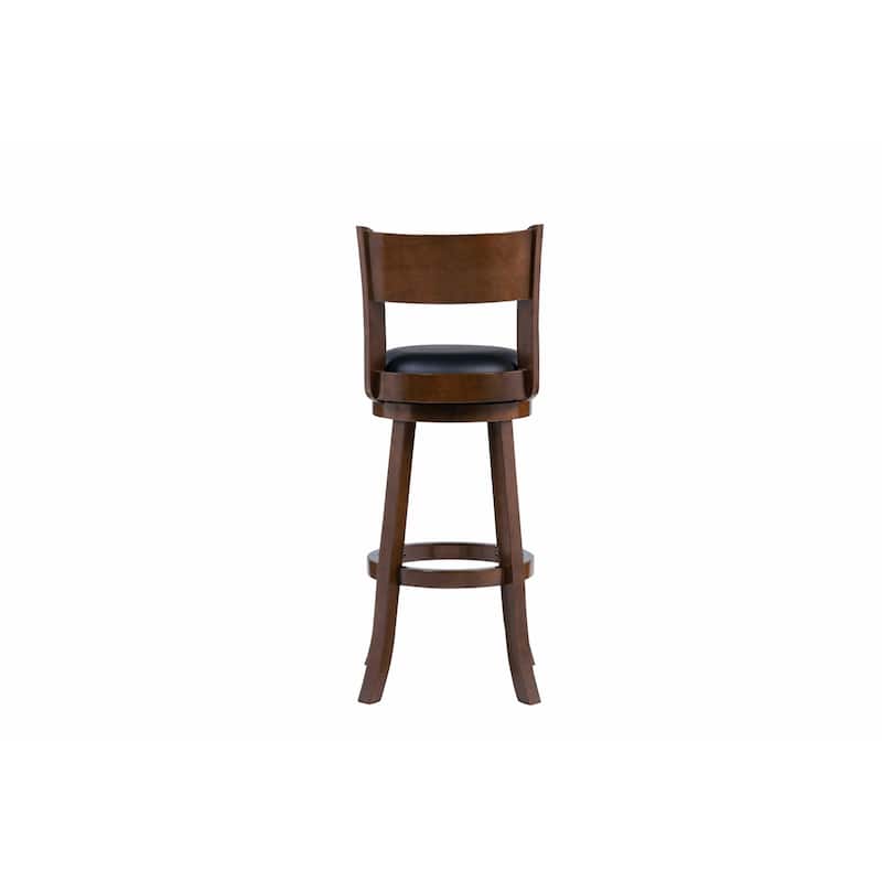 Palmetto Rubberwood 29-inch Swivel Stool