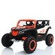 preview thumbnail 30 of 37, 4WD Ride-On UTV Car for Kids, 12V 2-Seat Electric Car with Parental Remote, LED Lights & Music Black+ Orange