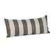 preview thumbnail 31 of 43, Sunbrella 22 x 9 striped lumbar pillow