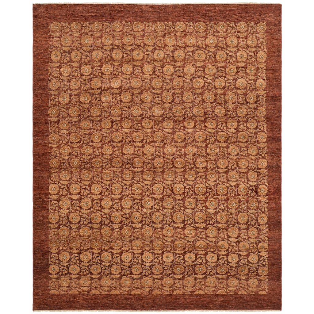 SAFAVIEH Hand-knotted Nertila Latarsha Traditional Oriental Wool Rug with