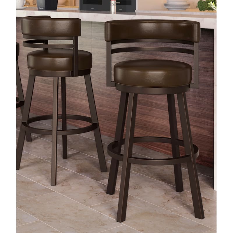 Tempo Furniture Ambridge Swivel 26" Counterstool/30" Barstool by Furnish Theory