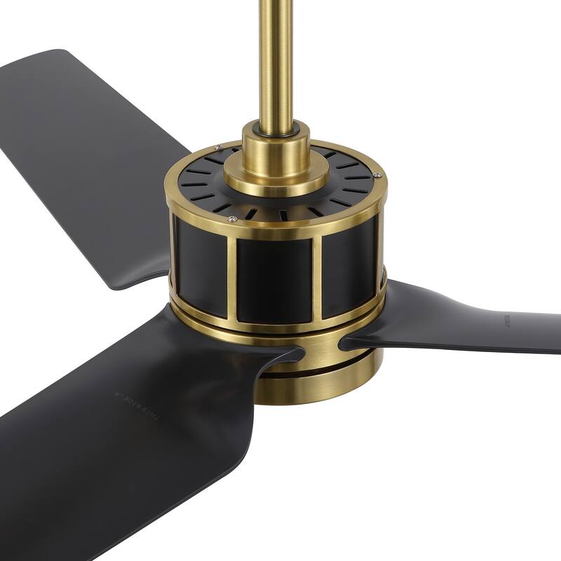 MLiAN 52 inch 3 ABS Blades LED Ceiling Fan with Remote
