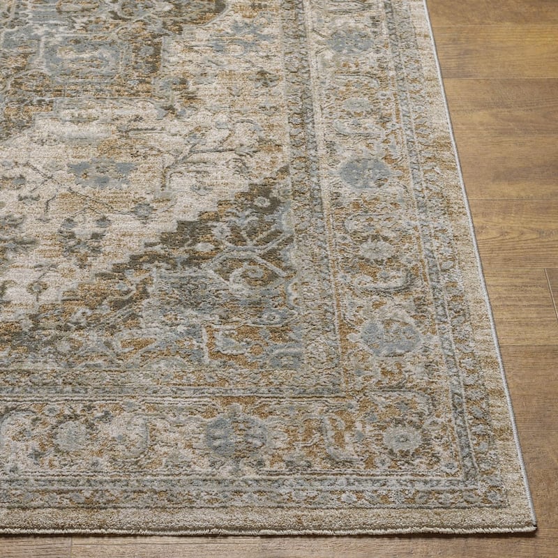 Livabliss Traditional Brunswick Medallion Area Rug