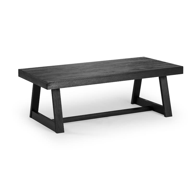 Plank and Beam Classic Rectangular Trestle Leg Coffee Table - 48"