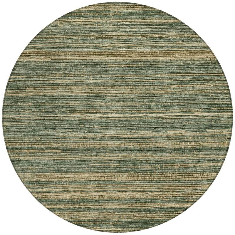 HomeRoots Striped Transitional Rectangle Outdoor Rug