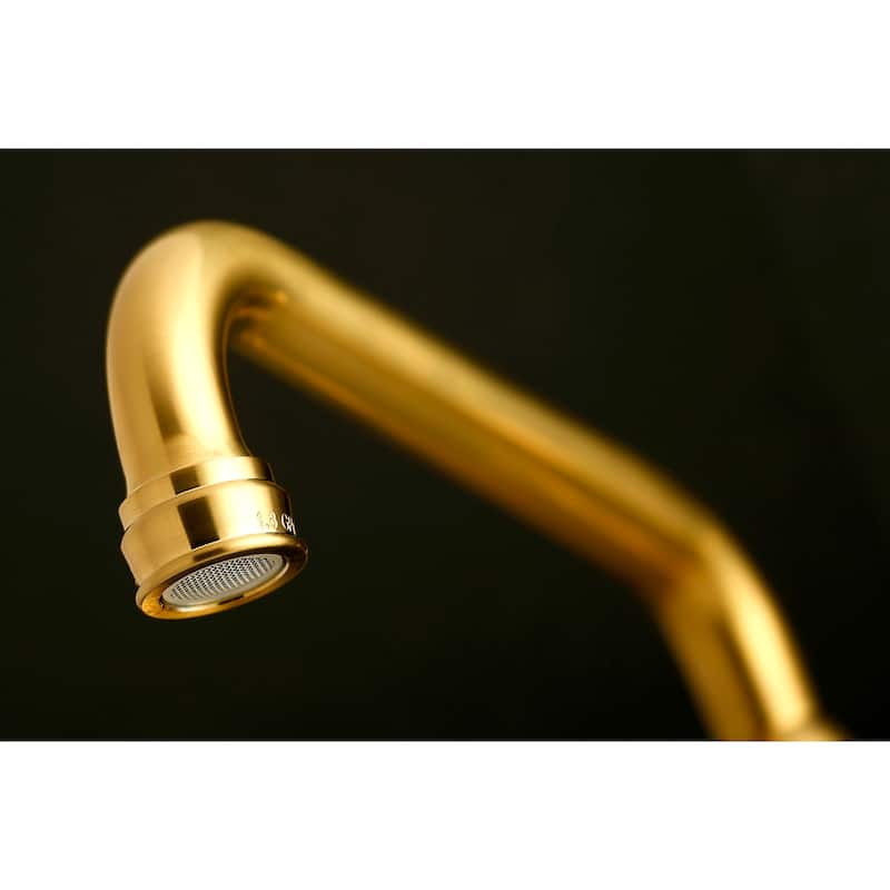 Kingston Brass Two-Handle Wall Mount Kitchen Faucet