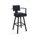 preview thumbnail 46 of 80, Amisco Akers Swivel Bar Stool