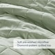 preview thumbnail 23 of 50, Chelsea Square Himari Diamond Quilted Ruffle Edge Comforter Set