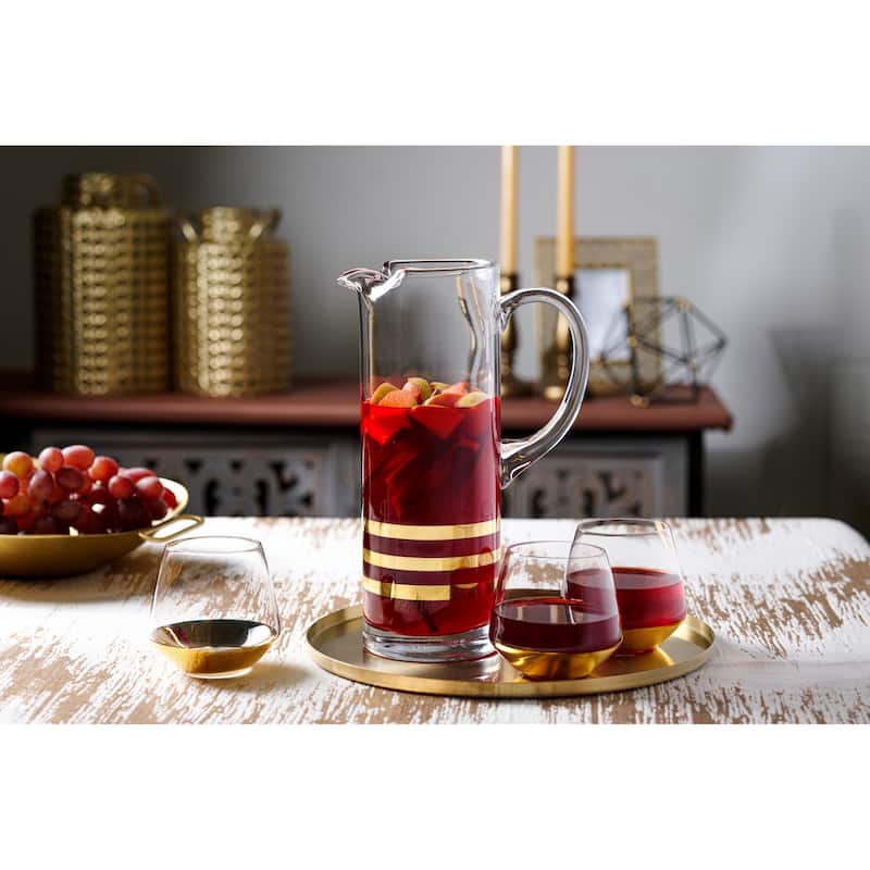 Majestic Gifts Inc. Glass Pitcher W/ Handle - 50 oz. -11" Height - 11"