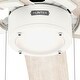 preview thumbnail 8 of 16, Hunter Erling Ceiling Fan with LED Light Kit and Pull Chain - Modern Rustic, Transitional