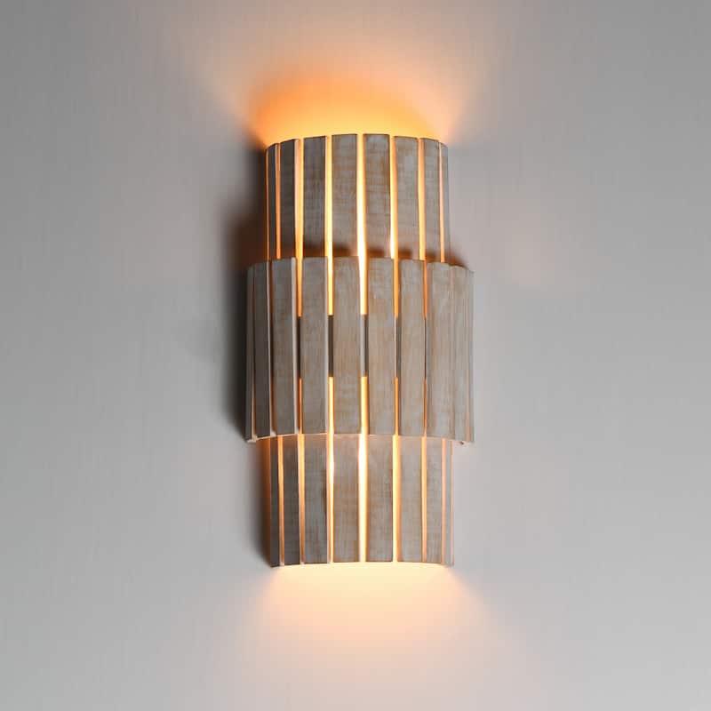 Maxim 14450WWT Satori 2 Light 14" Tall Wall Sconce