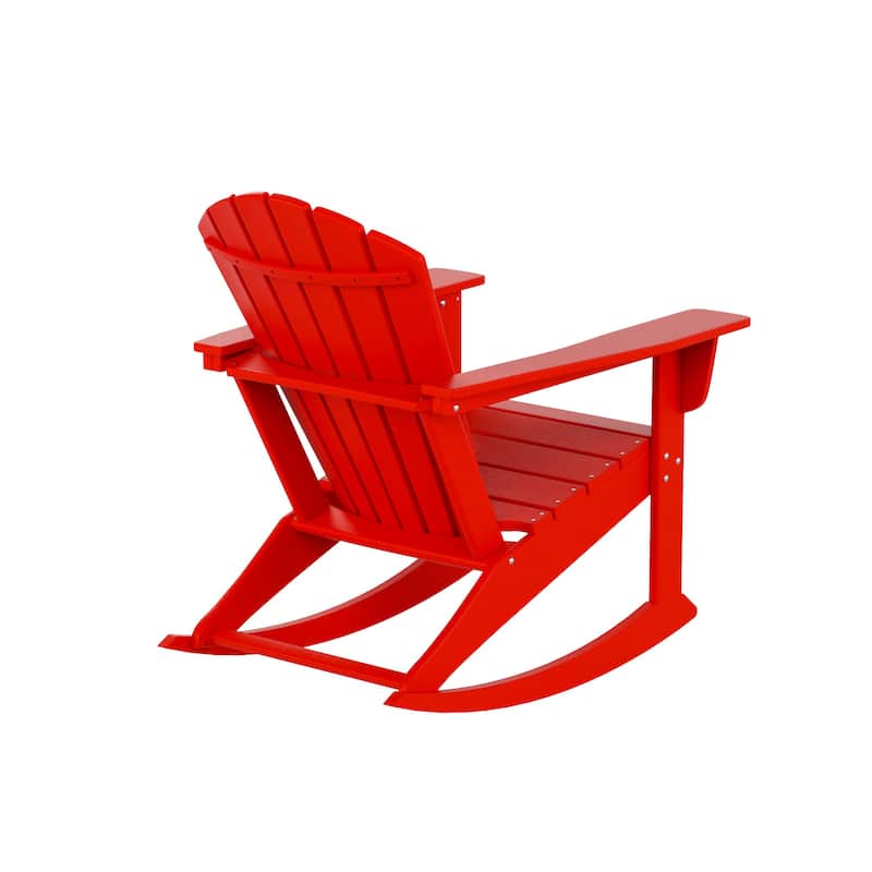 Laguna Hdpe All Weather Outdoor Patio Rocking Chair