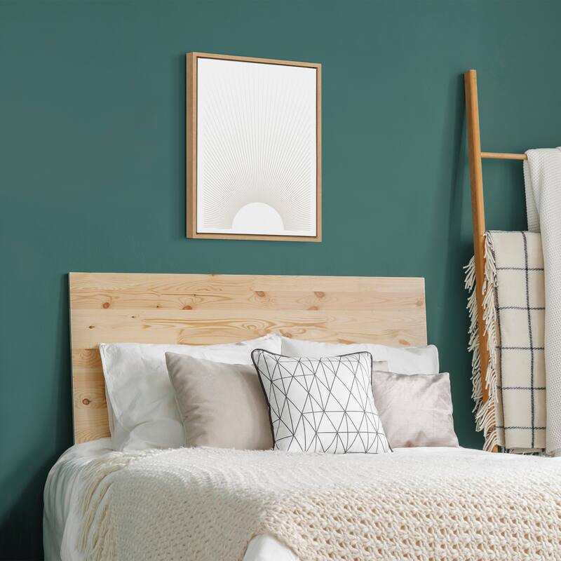 Kate and Laurel Sylvie Sun Rays Framed Canvas by Rocket Jack