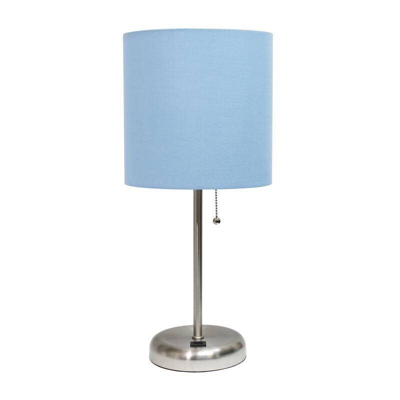 Simple Designs 19.5" Desk Lamp with Feit LED Bulb Included - 19.50