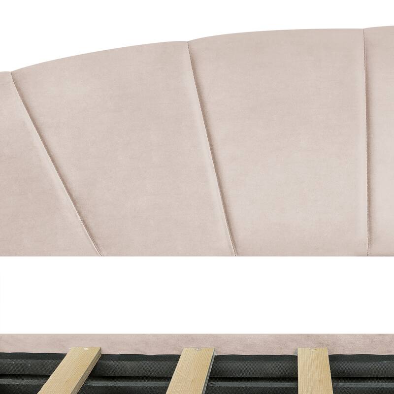 Twin Size Upholstered Daybed with Storage Drawers, Wooden Tufted Sofa Bed Frame with 2 Drawers Underneath & Wood Slat Support