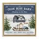 preview thumbnail 21 of 26, Stupell Christmas on Farm Phrase Framed Floater Canvas Wall Art Design by Mollie B. 18 x 18 - Gold
