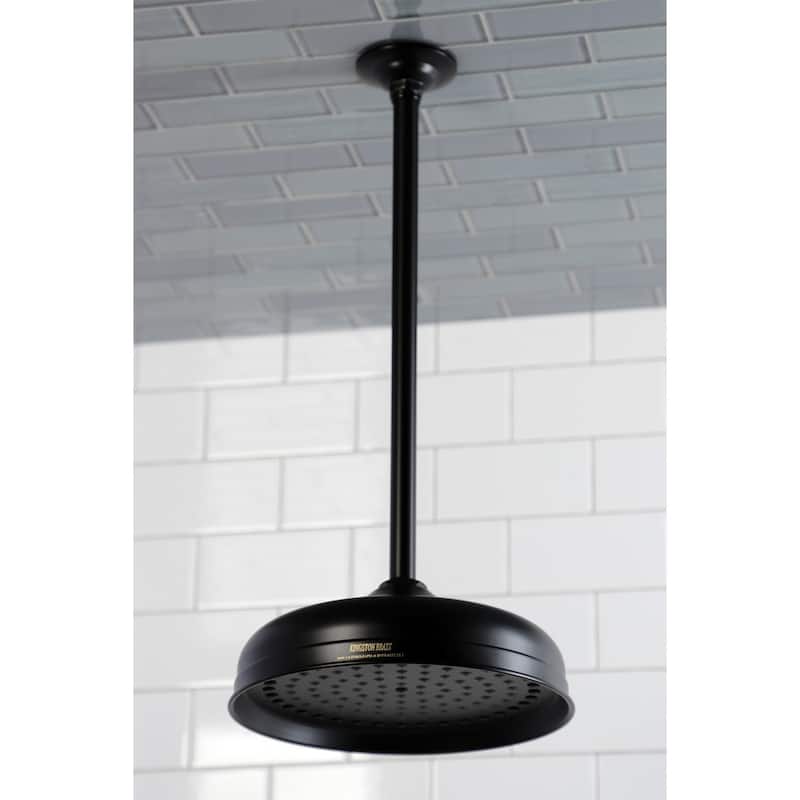 Kingston Brass Trimscape 10-Inch Showerhead with 17-Inch Ceiling Mounted Shower Arm