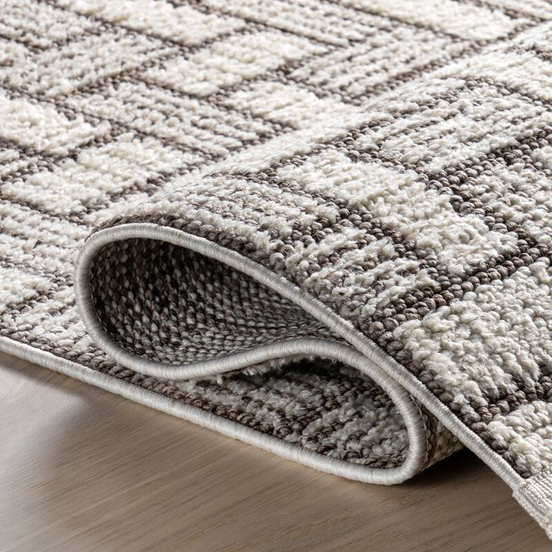 Nuloom Alora Geometric Tassels Area Rug