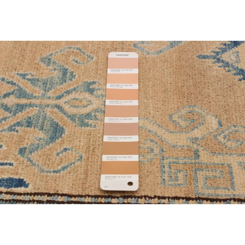 ECARPETGALLERY Hand-knotted Finest Ghazni Copper, Tan Wool Rug - 6'6 x 10'4