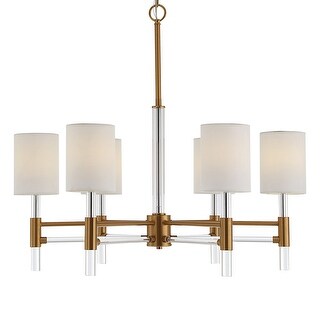Uttermost 21380 Welkin 6 Light 30" Wide Chandelier