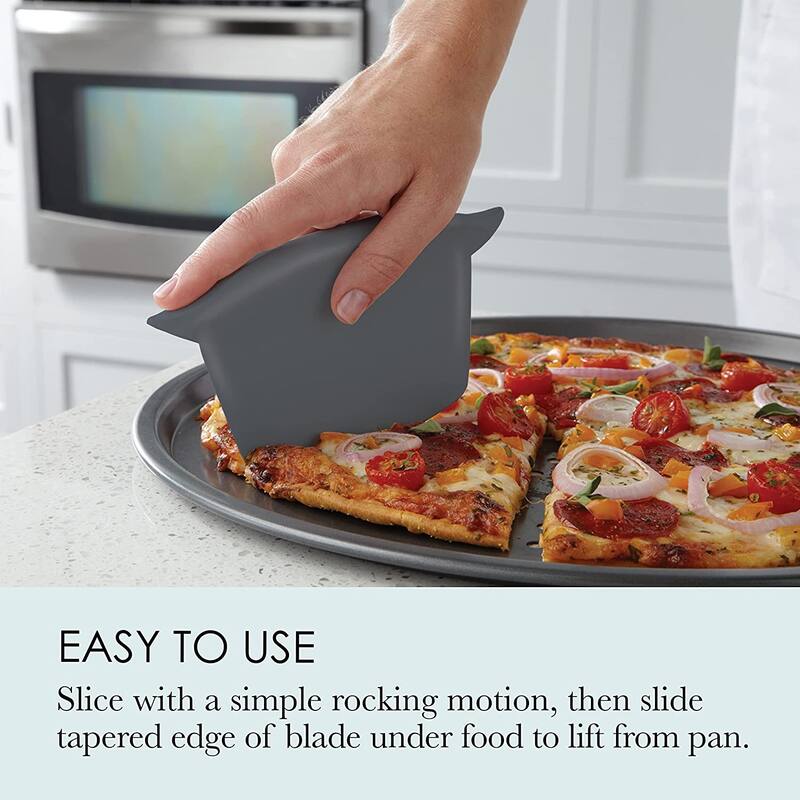 Chicago Metallic Bakeware Safe Mezzaluna 5.25" x 7.25" x 0.75" Bed