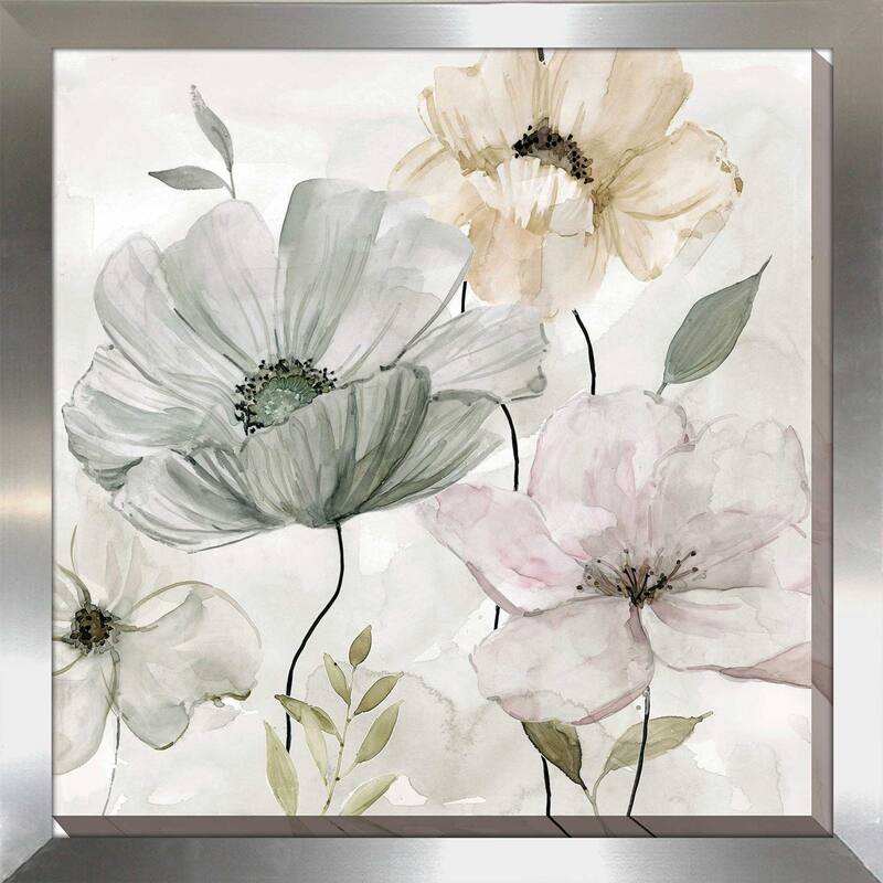 "Garden Grays Detail II (Square)" by Carol Robinson Print on Acrylic