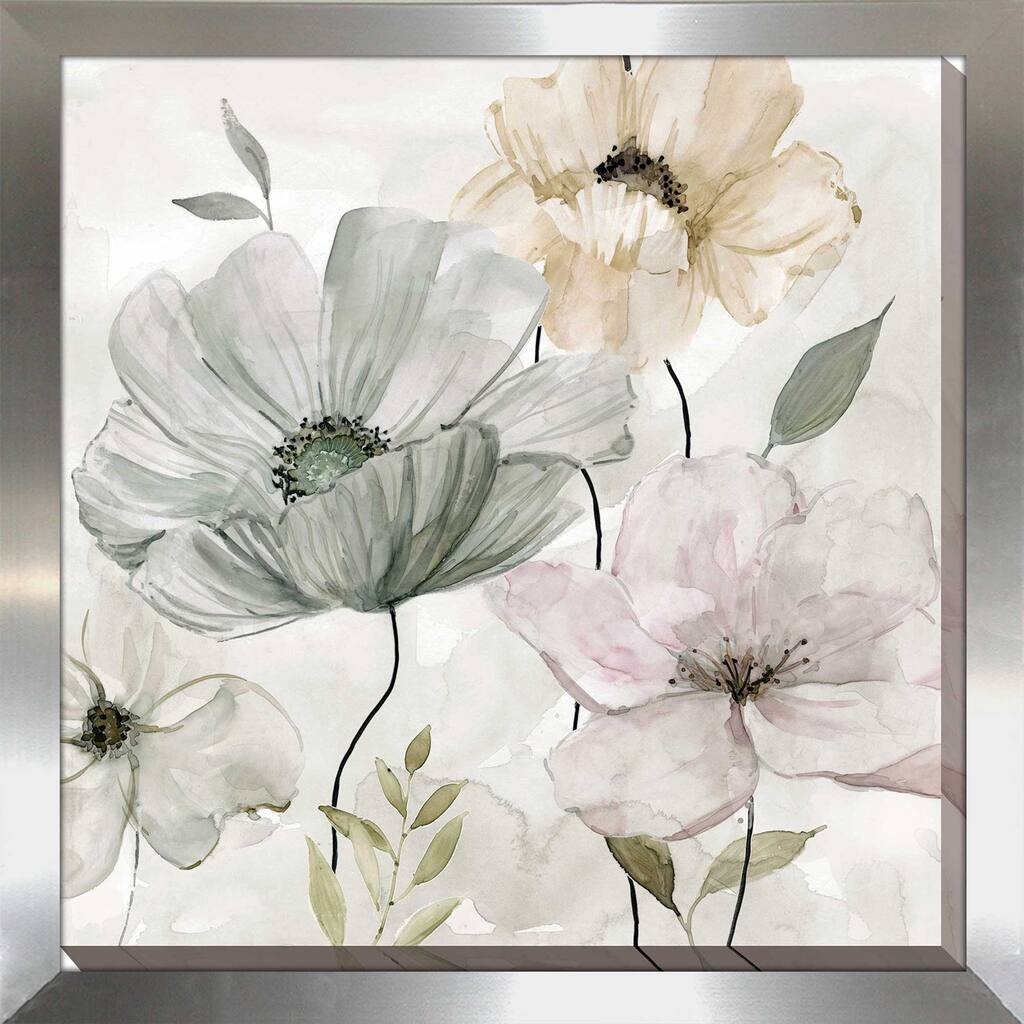 "Garden Grays Detail II (Square)" by Carol Robinson Print on Acrylic