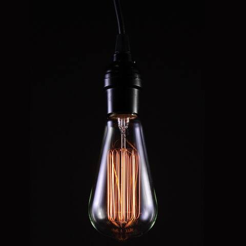 Alexandra Adjustable Height Edison Lamp with 1-light