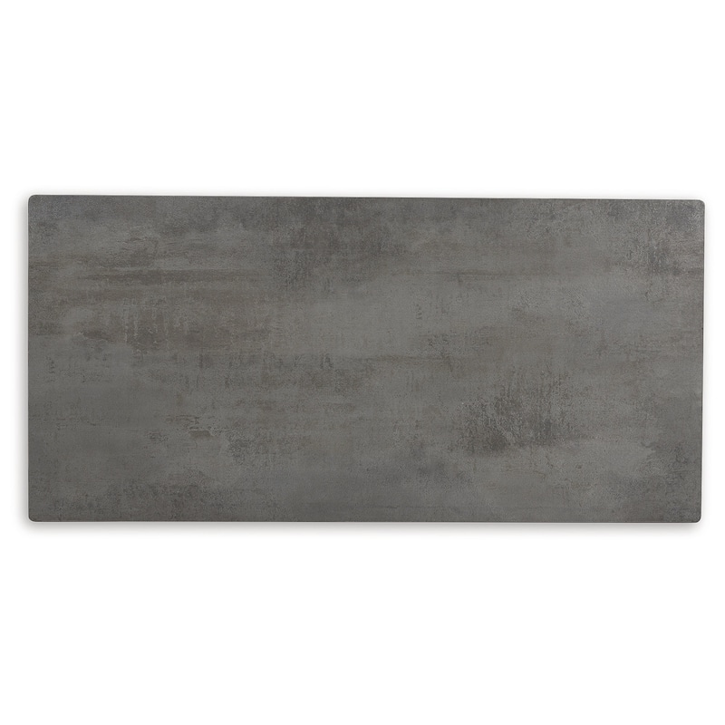 Signature Design by Ashley Dynnford Gray/Brown Table (Set of 3) - 49" W x 23.5" D x 19" H
