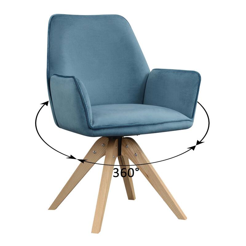 Convenience Concepts Take a Seat Miranda Swivel Accent Chair