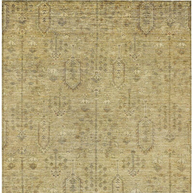 HomeRoots Southwestern Transitional Rectangle Outdoor Rug