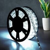 Costway 100 2 Wire Led Rope Light Christmas Decorative