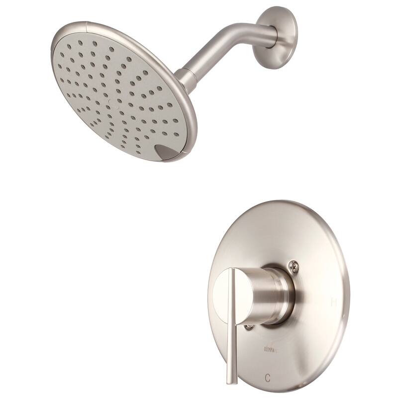 Pioneer Faucets i2v Shower Trim Set with 1.75 GPM Single Function - Brushed Nickel