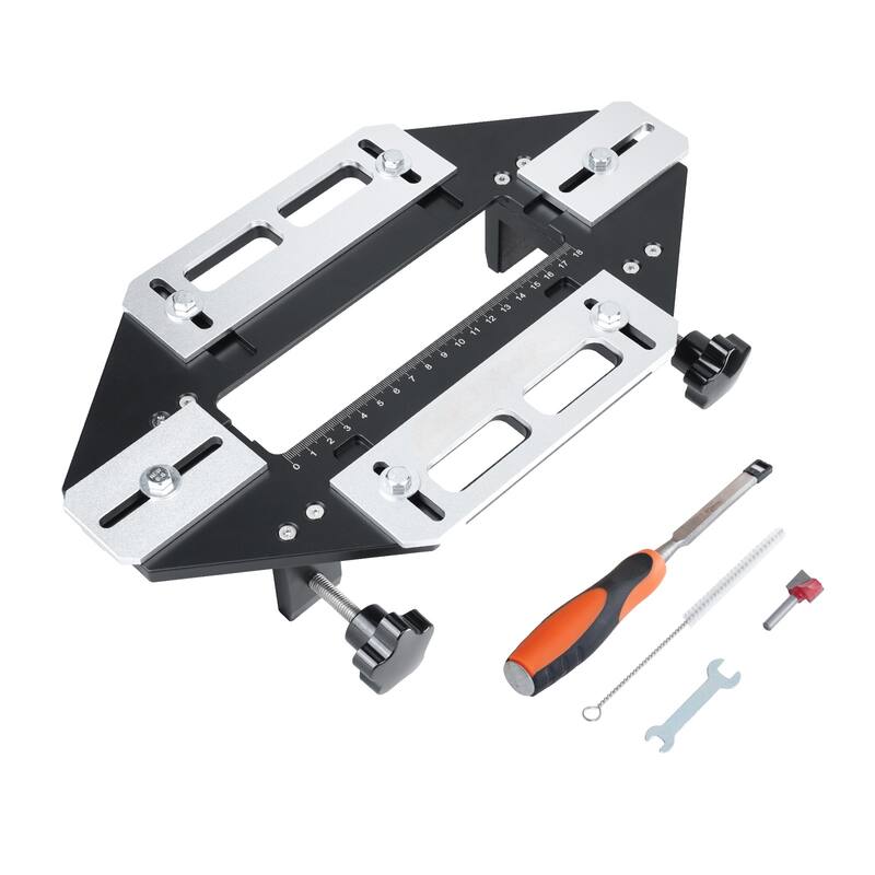 Door Hinge Jig for Door Hinge Groove and Door Lock Installation - Hinge slotting machine