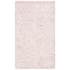 preview thumbnail 49 of 54, SAFAVIEH Handmade Ebony Tram Modern Wool Rug 3' x 5' - Pink/Ivory - Rectangle