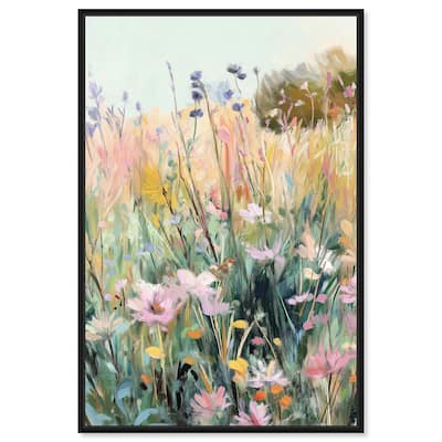 Floral Impressionism II Canvas by Art Remedy