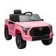 preview thumbnail 112 of 118, Licensed Toyota Tundra 12V Kids Ride-On Pickup Truck with Remote Control, LED Lights, and Bluetooth, Ages 3-8