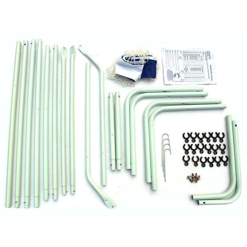 Portable Soccer Gate Courtyard Soccer Match with Nets Storage for Home