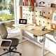 preview thumbnail 12 of 51, Futzca Height Adjustable Electric Standing Desk Sit Stand Computer Stand up Desk with Splice Board