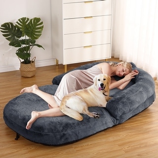 Giant Foldable Bean Bag Chair for Adults Kids Large Beanbag Sofa