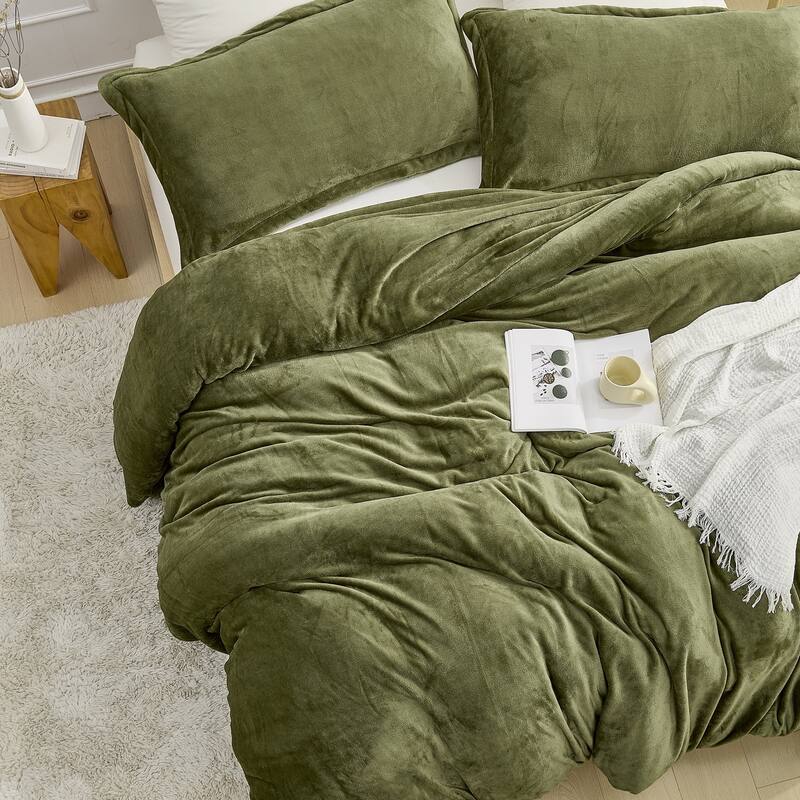 Thicker Than Thick® - Coma Inducer® Duvet Cover Set - Alaskan King - Winter Moss