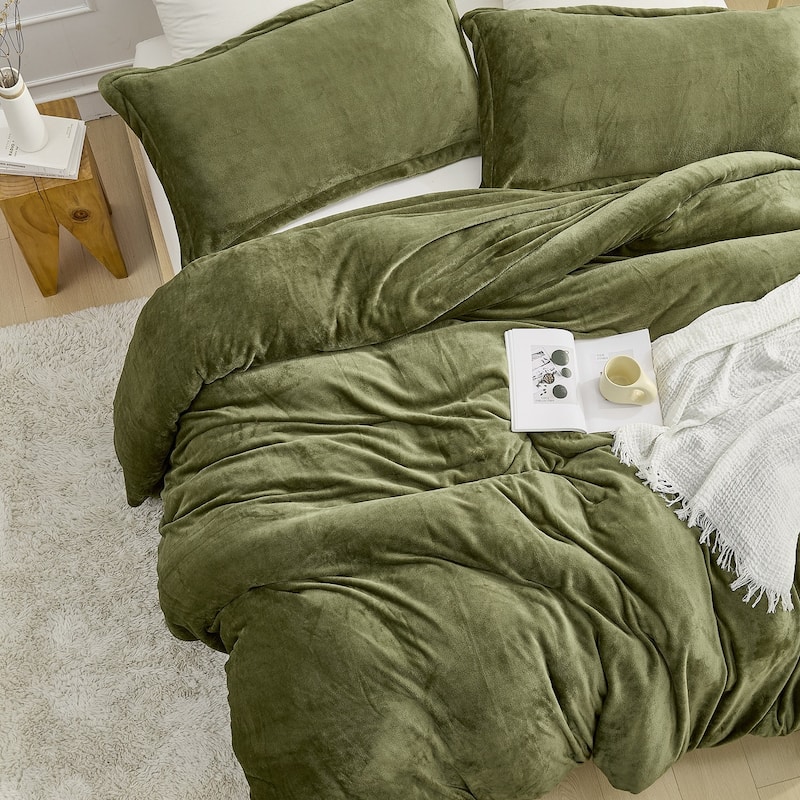 Thicker Than Thick® - Coma Inducer® Oversized Comforter with Cover - Winter Moss